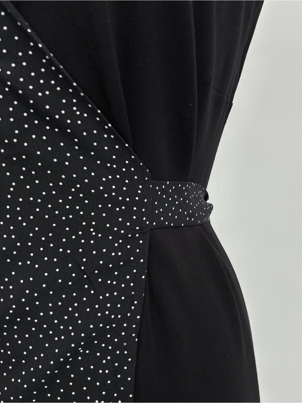 Cabi Disco Maxi Wrap Dress Polka Dot Preppy Medium - Picture 4 of 9